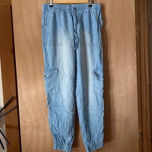 C&C California denim jogger pants
